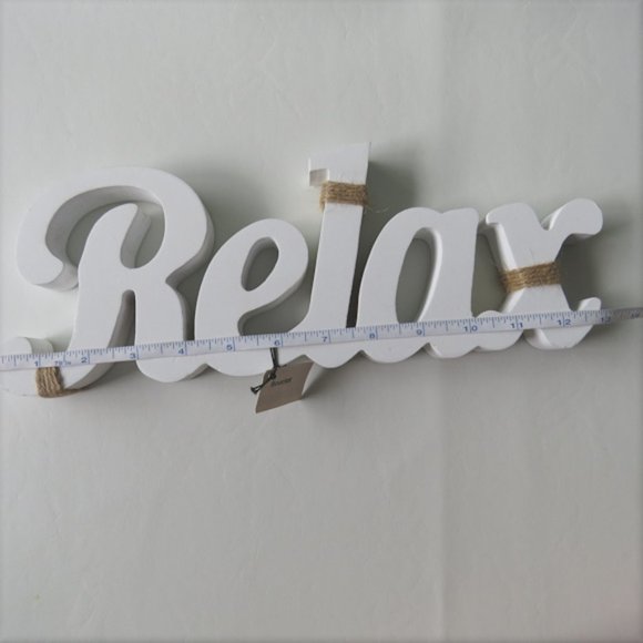BOUCLAIR Decorative Word Relax - Picture 8 of 10
